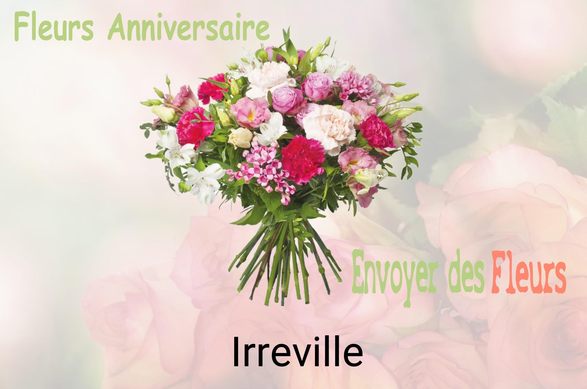 Bouquet de fleurs d’anniversaire livré à Irreville