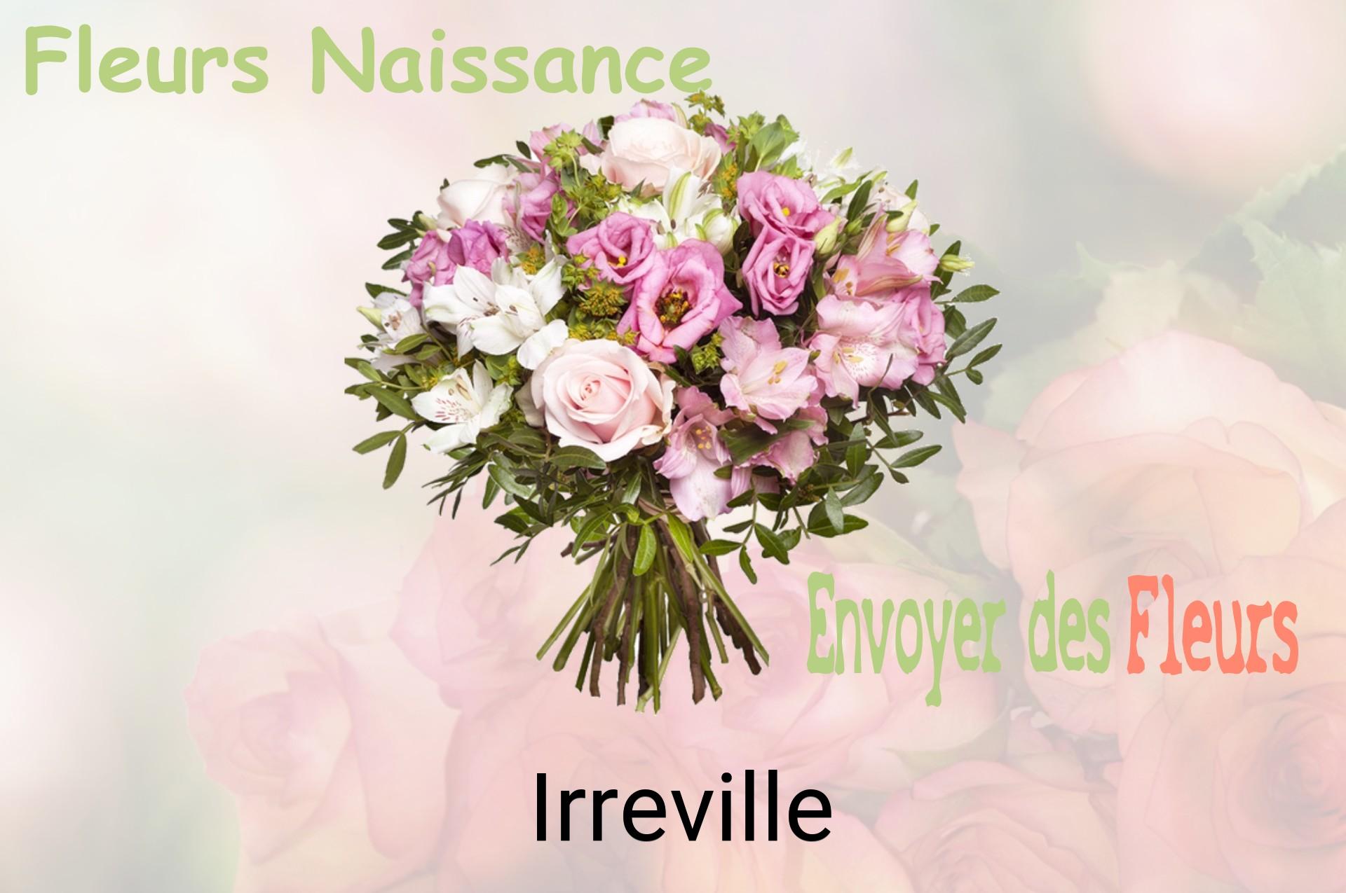 Bouquet de fleurs de naissance livré à Irreville