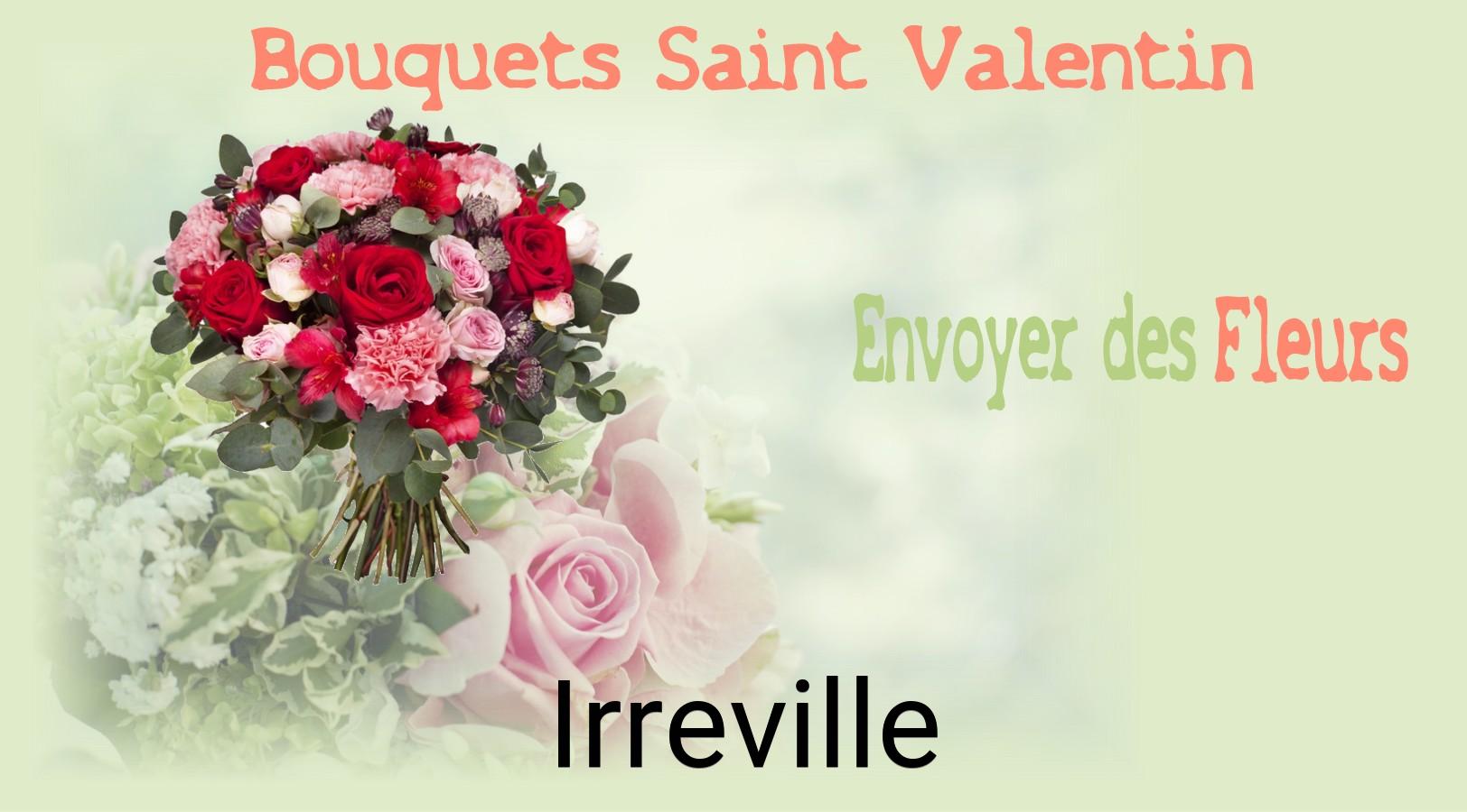 Roses de Saint-Valentin livrées à Irreville